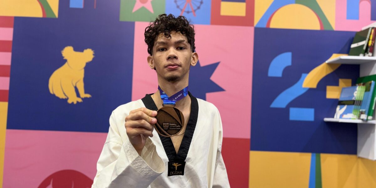 Goiás conquista sua segunda medalha nos Jogos da Juventude Caixa 2024 no Taekwondo