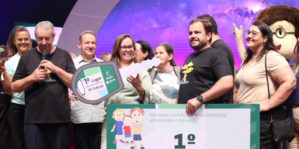 Escola Estadual de Goianésia conquista 1º lugar na 15ª edição do prêmio Agrinho