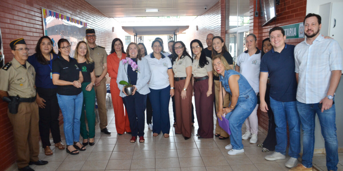 Durante agenda em Catalão, secretária de Educação de Goiás faz pactuação de metas do Ideb 2025 com gestores escolares