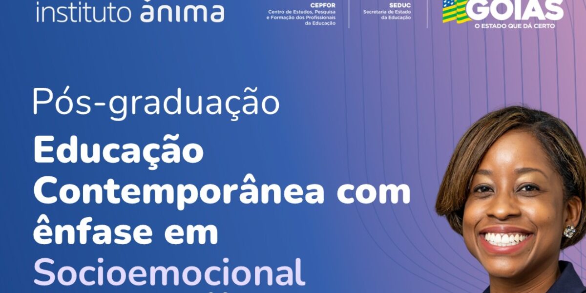 Governo de Goiás oferece pós-graduações gratuitas para professores da rede pública estadual