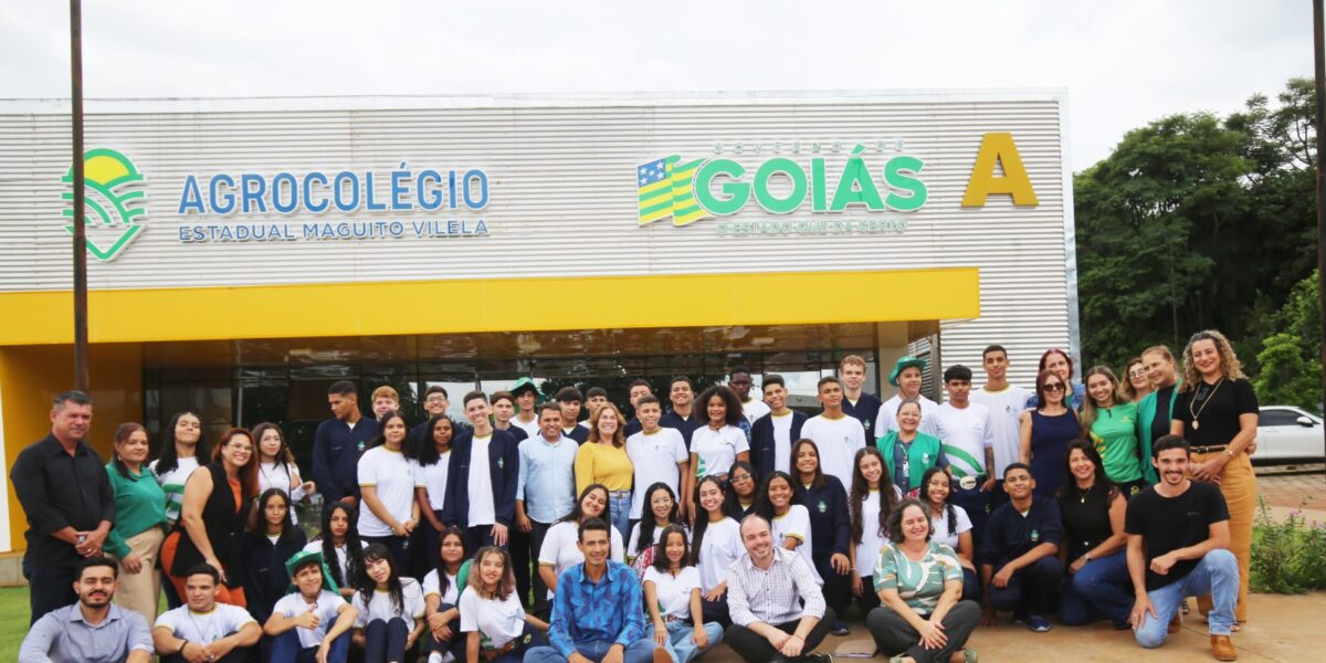 Agrocolégio Maguito Vilela recebe segunda turma de estudantes e reforça modelo inovador de ensino