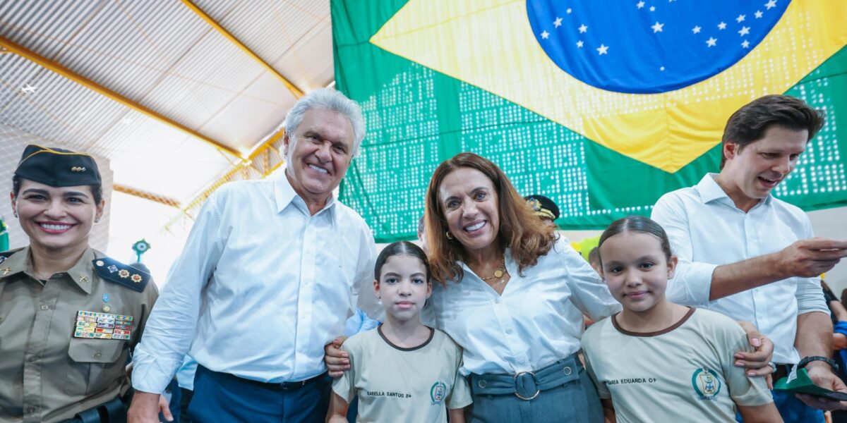 Governo de Goiás inaugura reforma completa do CEPMG José Elias de Azevedo, em Santo Antônio do Descoberto