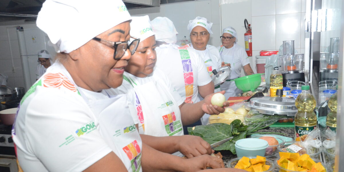 Sabores da Escola valoriza merendeiras e leva receitas saudáveis para a mesa dos estudantes
