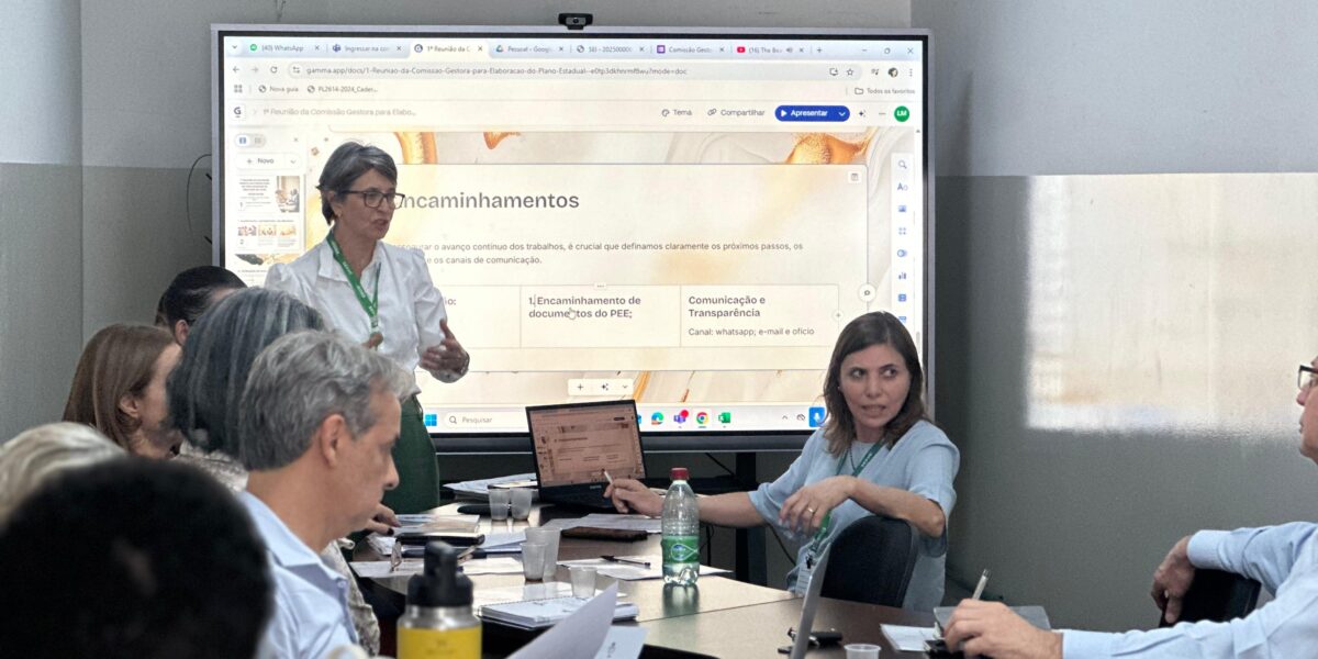 Reunião debate o novo Plano Estadual de Educação de Goiás
