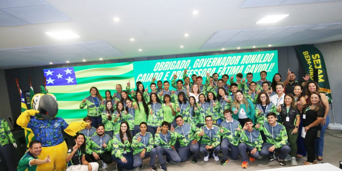 Delegação goiana já está em Brasília para participar dos Jogos da Juventude 2025