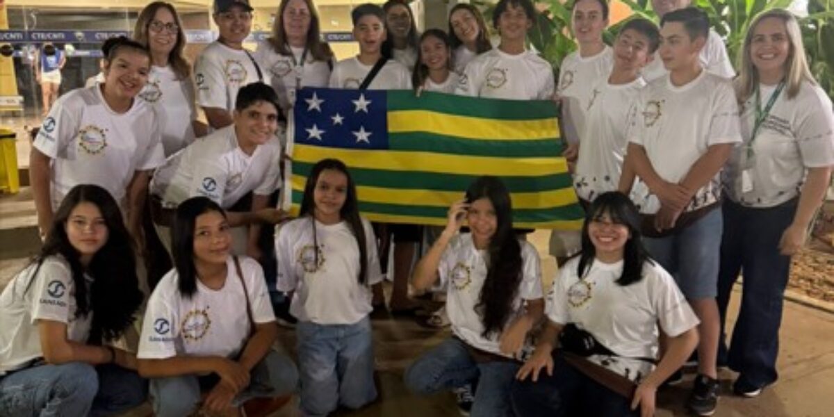 Estudantes da rede estadual representam Goiás na 6ª Conferência Nacional Infantojuvenil pelo Meio Ambiente, em Luziânia