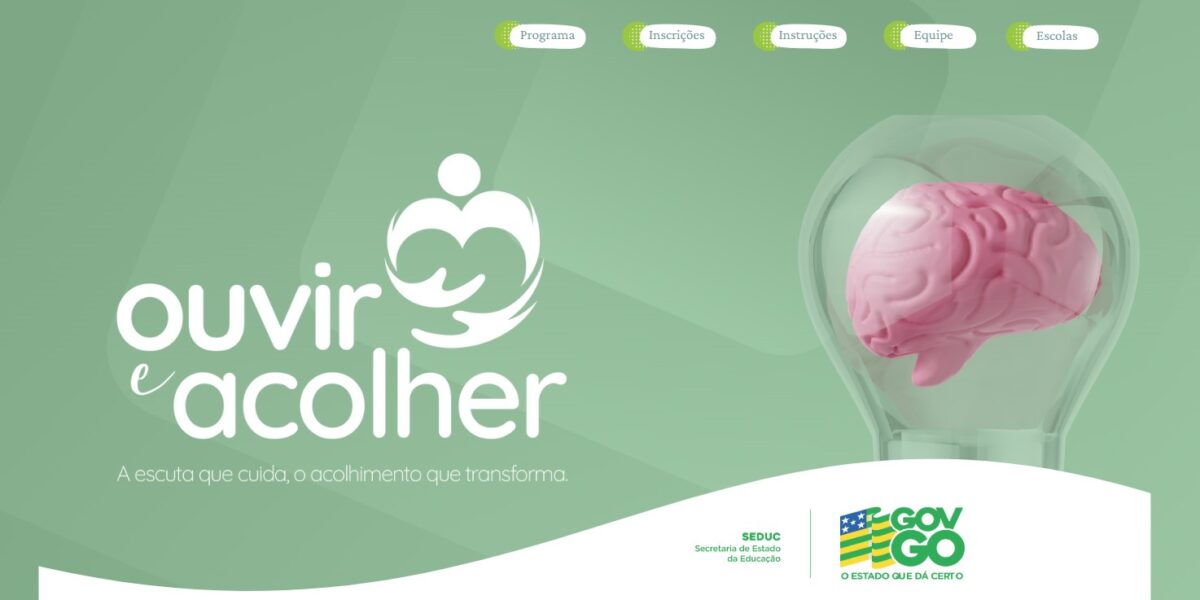 Goiás institui atendimento psicológico para professores e servidores da rede estadual de ensino