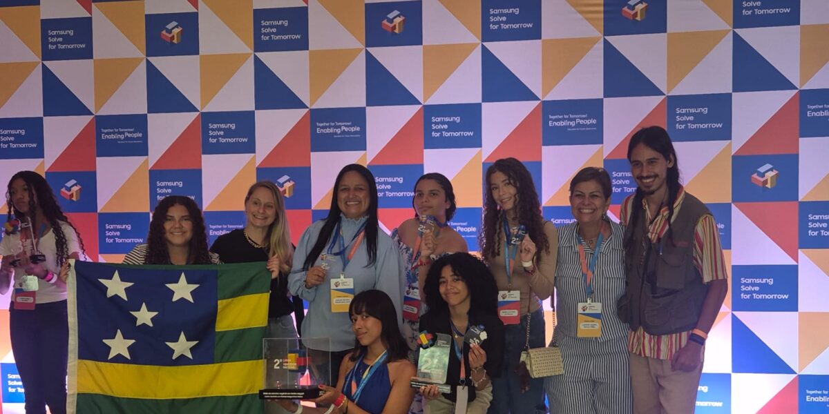 Goiás conquista 2º lugar na premiação final do Solve for Tomorrow, que registrou a participação de mais de 8 mil escolas públicas
