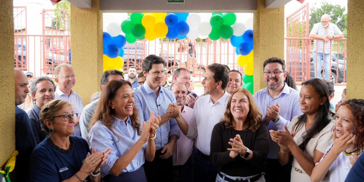 Governo de Goiás inaugura escola em Aparecida na abertura do ano letivo