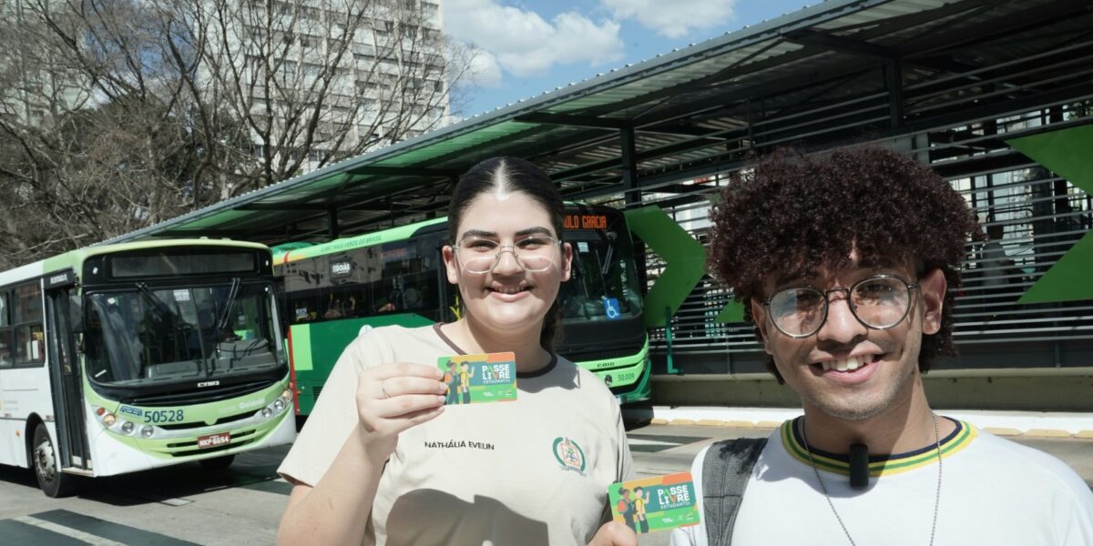 Governo de Goiás abre cadastramento e recadastramento do Passe Livre Estudantil 2026