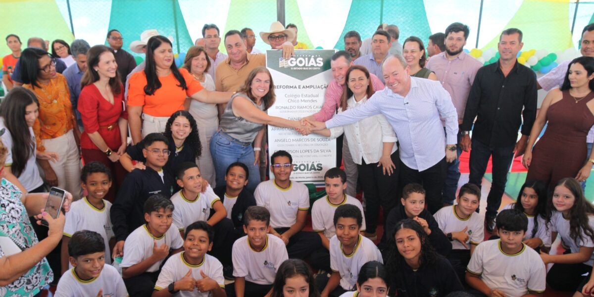 Governo de Goiás investe R$ 1,3 milhão em reforma e ampliação do colégio estadual de Montividiu do Norte
