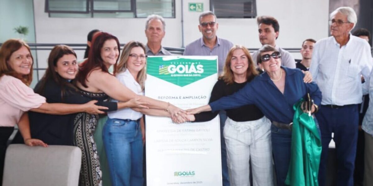 Secretaria da Educação investe mais de R$ 500 mil na reforma da nova CRE, em Goianésia