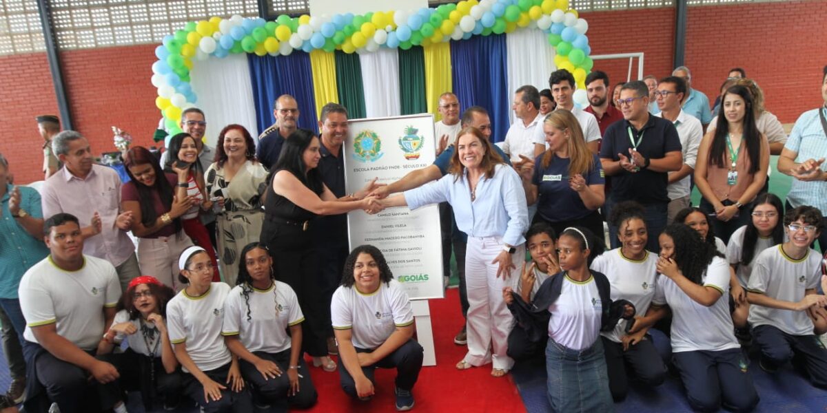 Em Novo Gama, Governo de Goiás inaugura segundo colégio Padrão Século XXI e investe mais de R$ 50 milhões na execução de oito obras