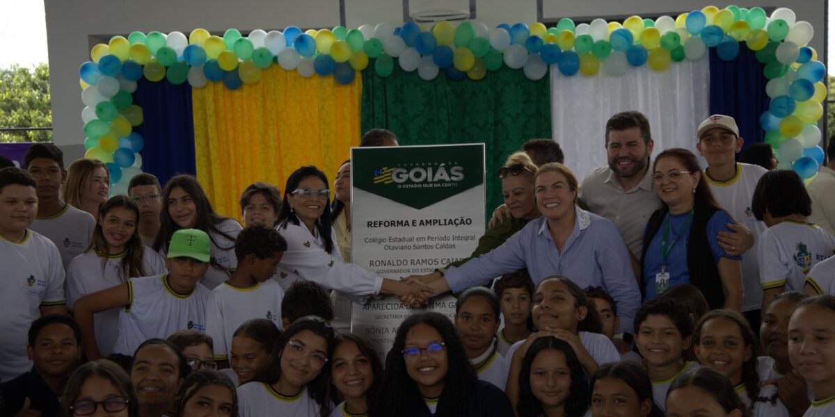 Seduc/GO autoriza a construção de nova escola em Campo Limpo e inaugura Cepi padrão século XXI, em Corumbá de Goiás 