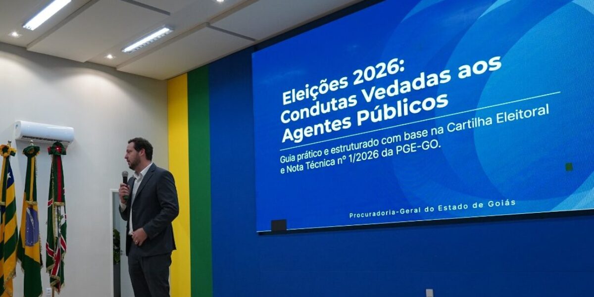 Seduc/GO promove palestra sobre condutas vedadas nas Eleições 2026