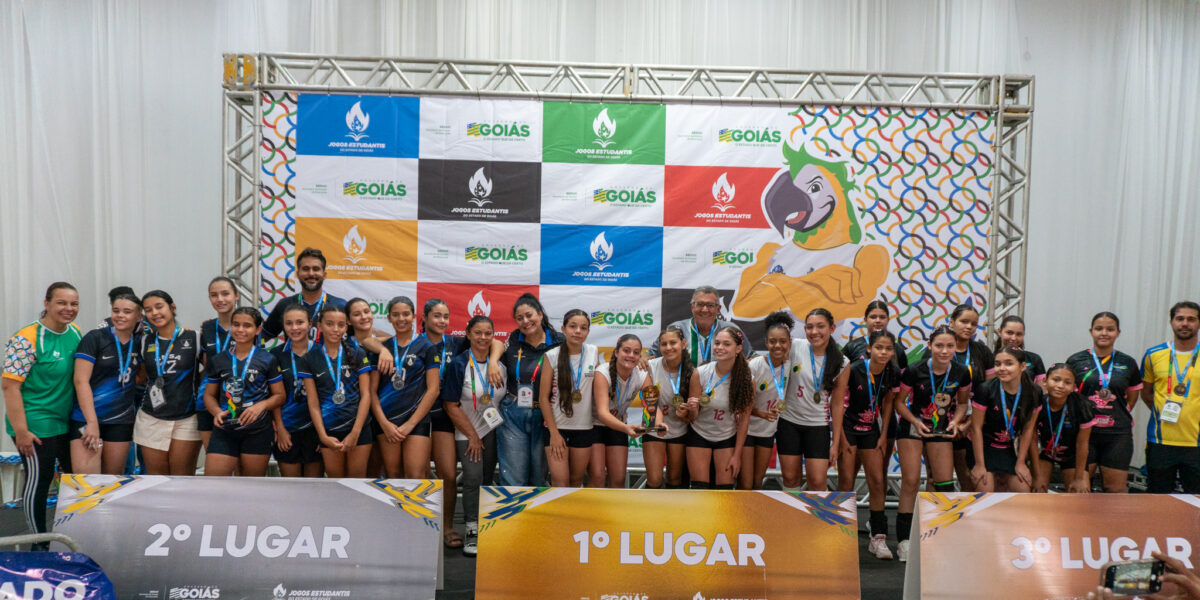 Etapa Regional dos Jogos Estudantis de Goiás é encerrada em Goianésia e competições seguem para Trindade e Luziânia