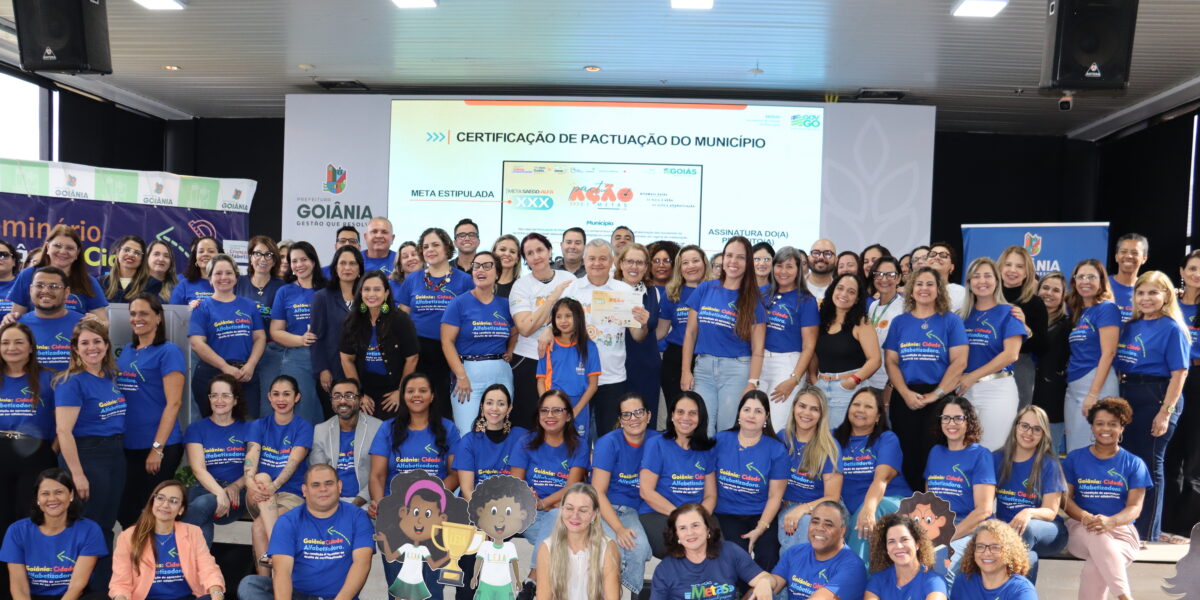 Pactuação de metas é realizada com a Educação municipal de Goiânia