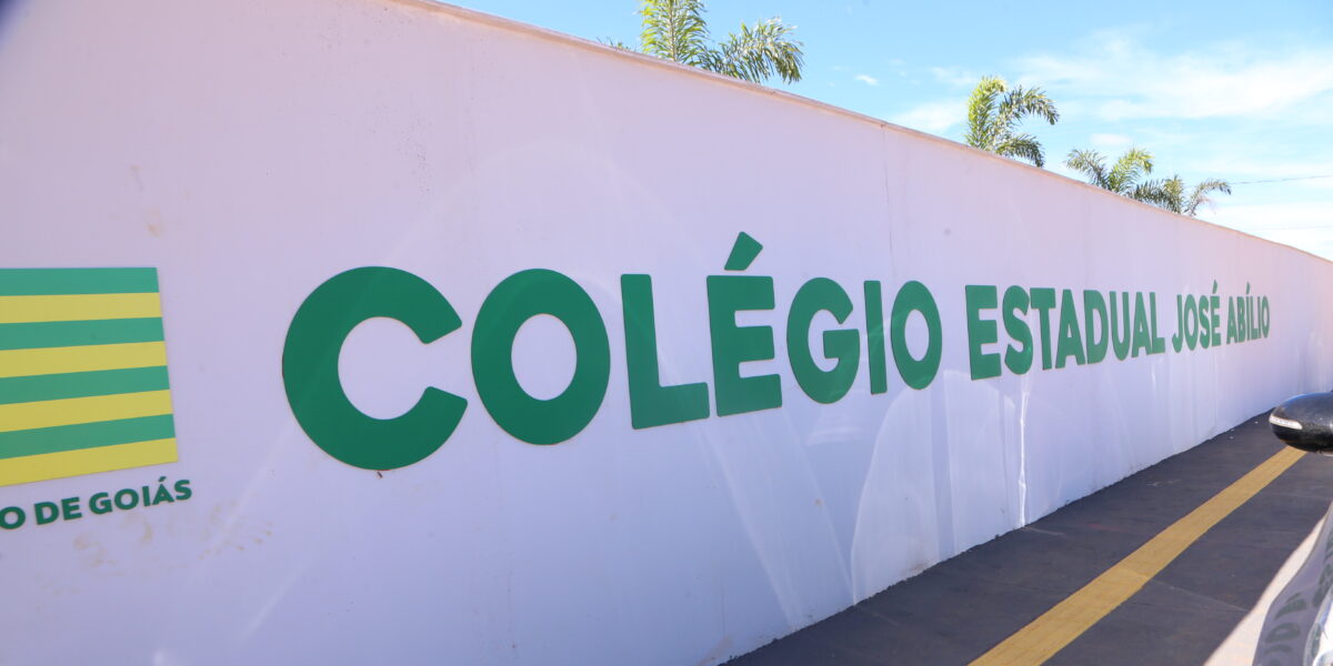 Governo de Goiás inaugura primeira escola estadual em sistema modular de encaixe