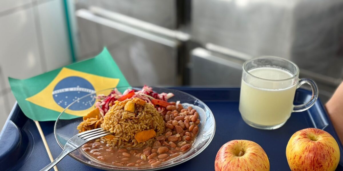 Governo de Goiás lança cardápios temáticos da Copa do Mundo e transforma alimentação escolar em experiência cultural