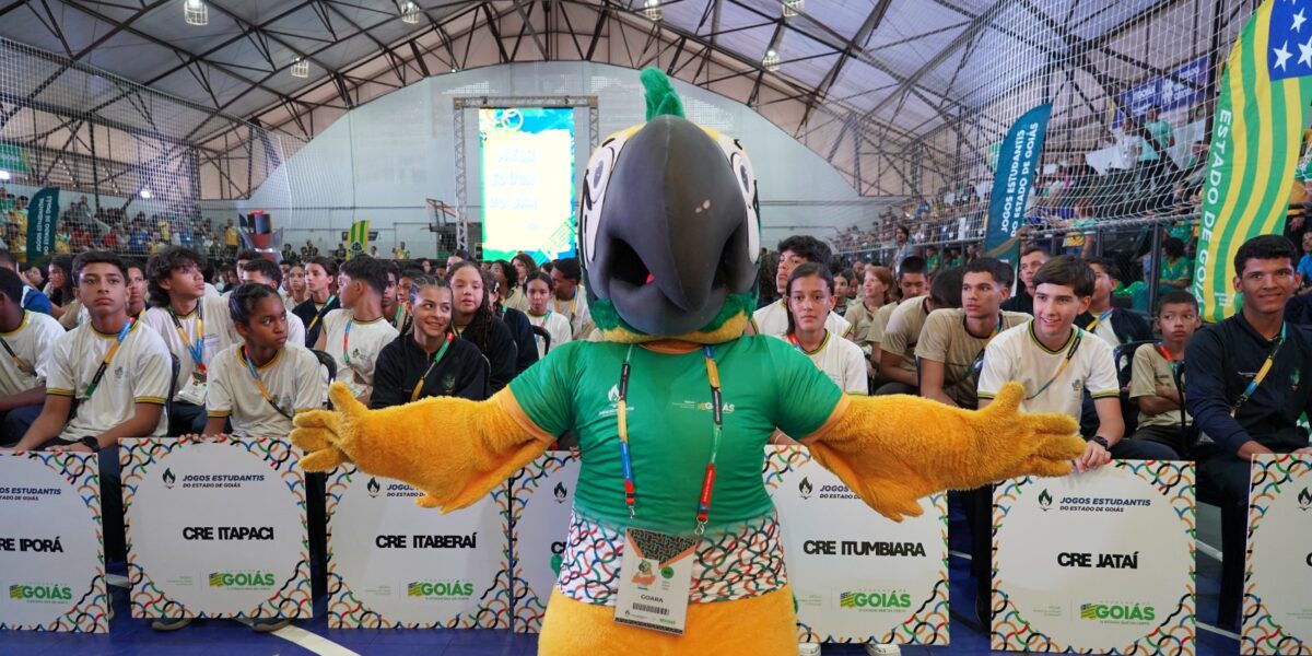 Governo de Goiás abre fase estadual dos Jogos Estudantis 2026 no Cepi Bilíngue Lyceu de Goiânia