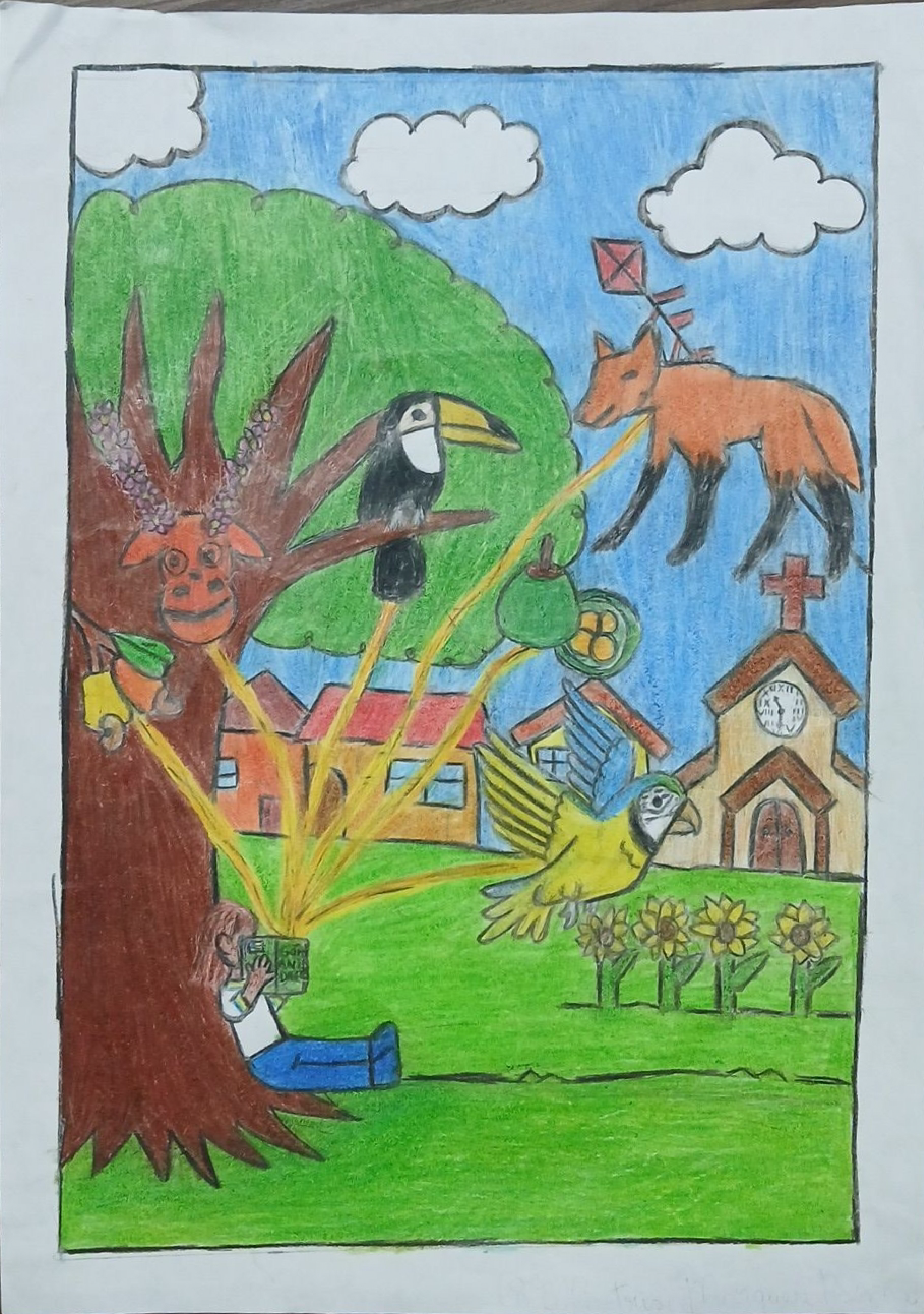 Desenho de Beatriz