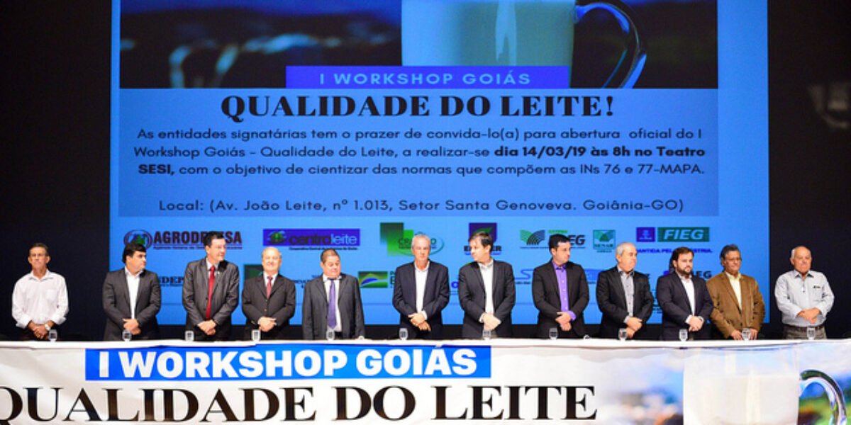 Emater integra força-tarefa goiana pela qualidade da cadeia produtiva do leite