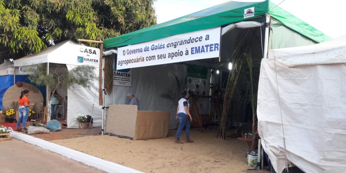 Emater organiza estande na 3ª Exposição Agropecuária de Cabeceiras