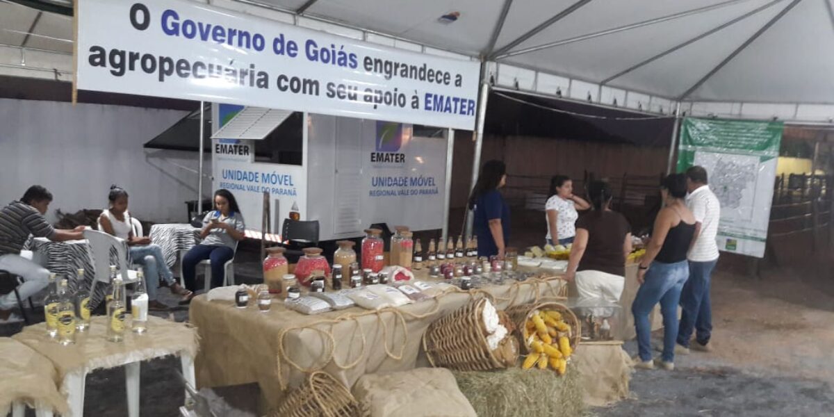 Emater é destaque na Exposição Agropecuária de Posse-GO