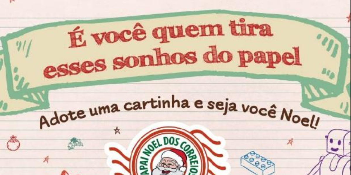 Emater adere à campanha ‘Natal de Sorrisos, Servidor Solidário’, em parceria com o ‘Papai Noel dos Correios’