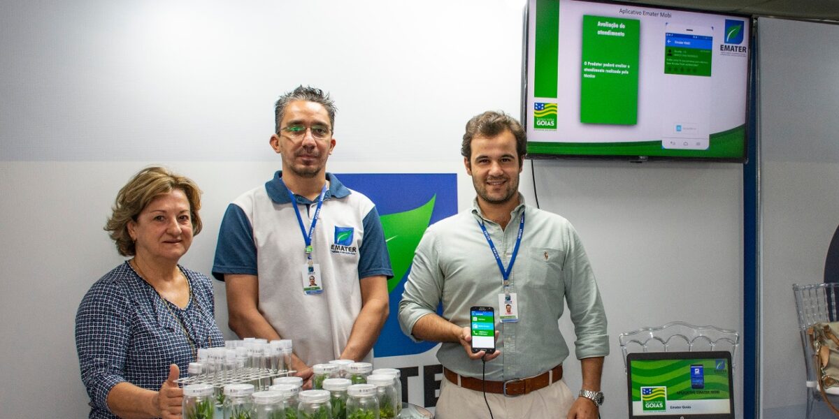 Tecnologias desenvolvidas pela Emater são destaque em evento sobre inovação em Goiânia