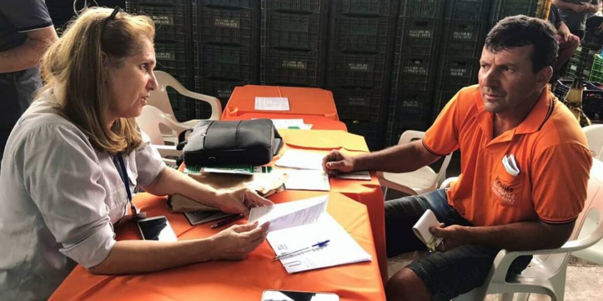 Emater e Ceasa-GO atendem agricultores familiares para esclarecer sobre DAP e novas leis da rastreabilidade