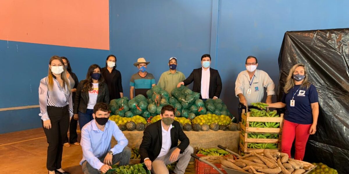 Emater e Seapa realizam visita técnica em Formosa para lançamento do PAA Estadual