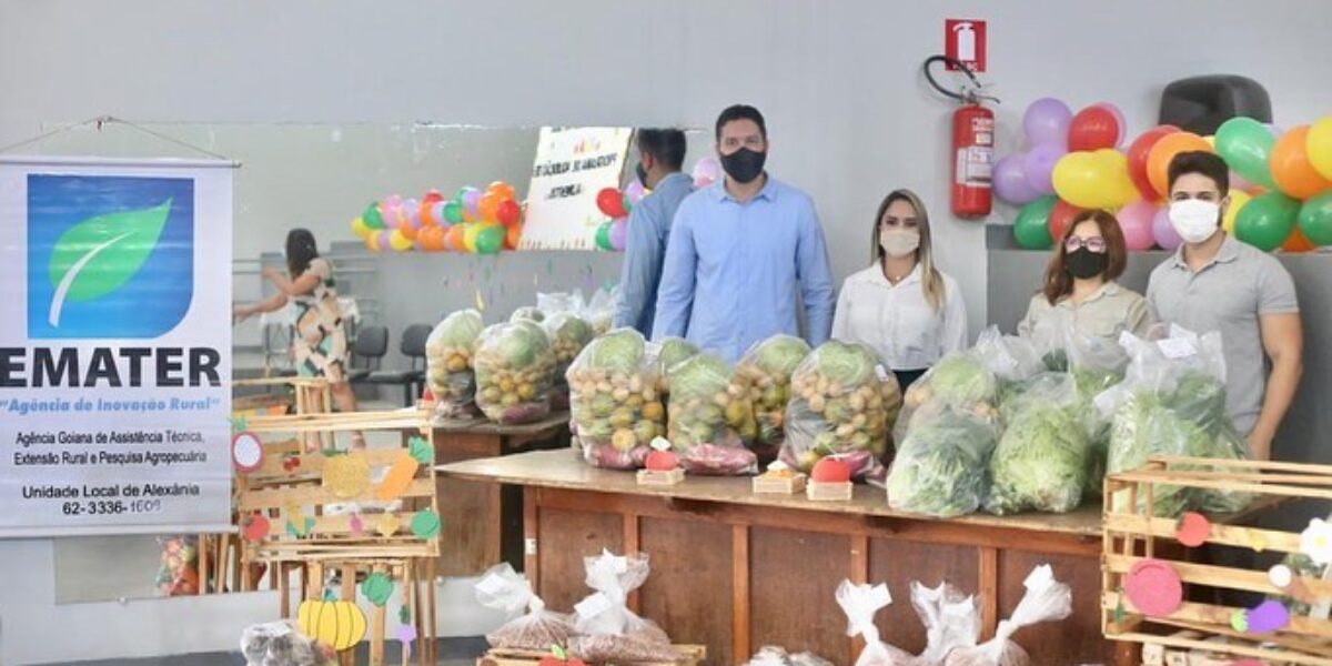 Alexânia tem início de repasse de alimentos do PAA Estadual