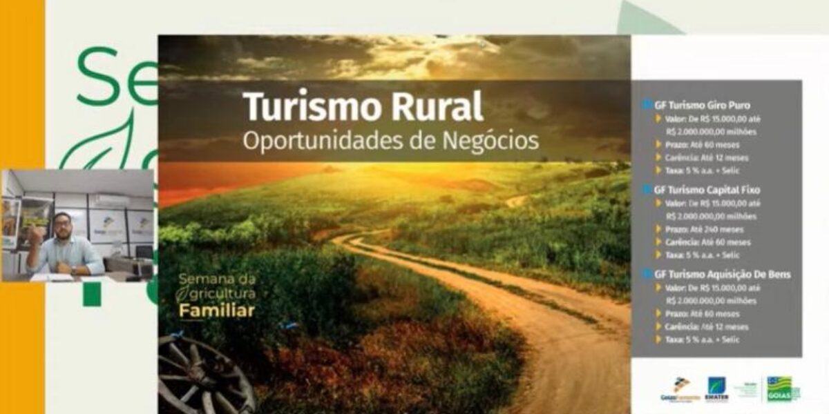 Semana da Agricultura Familiar tem programação especial para agricultores familiares que desejam empreender