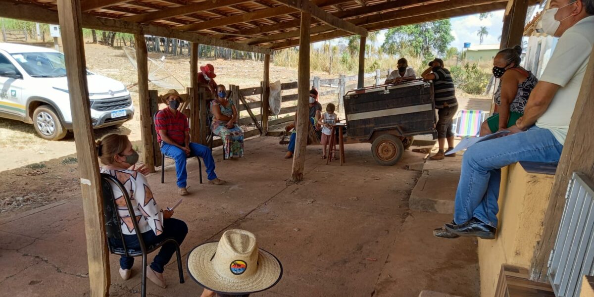 Emater realiza rodada de reuniões com produtores do Programa Produzir Brasil