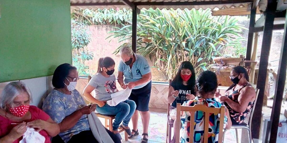 Emater realiza curso de formação em crochê em Luziânia