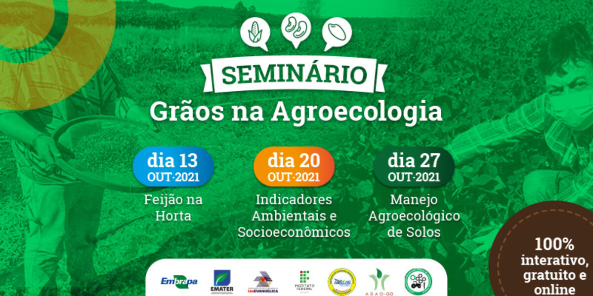 Emater participa de seminário sobre cultivo de feijão em sistema agroecológico