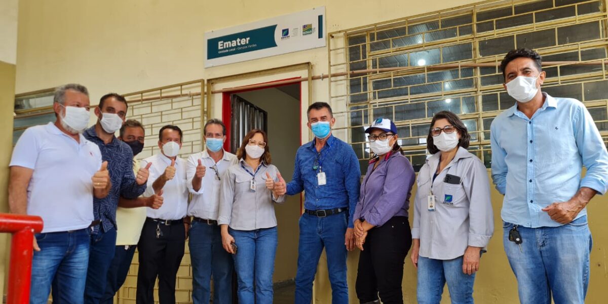 Emater inaugura unidade em Campos Verdes