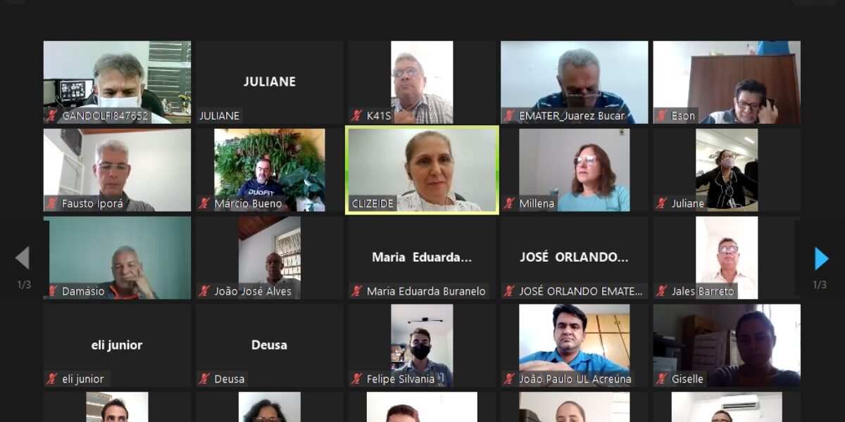 Emater realiza formação sobre crédito rural para técnicos recém contratados