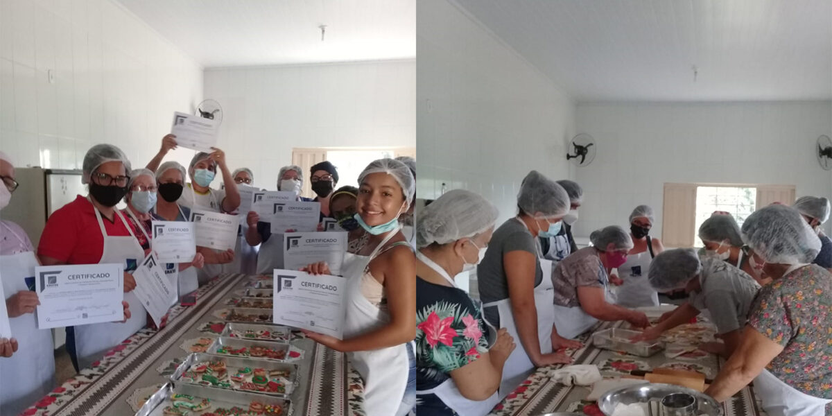 Curso especial de natal da Emater viabiliza novas fontes de renda para comunidade rural de Luziânia