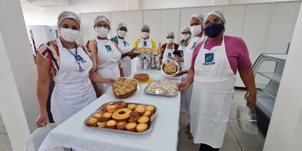 Emater realiza Curso de Quitandas na nova Unidade Didática de Agroindústria