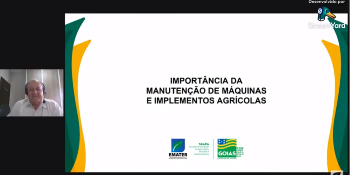 Equipamentos com manutenção em dia têm maior retorno financeiro para a propriedade, aponta profissional da Emater