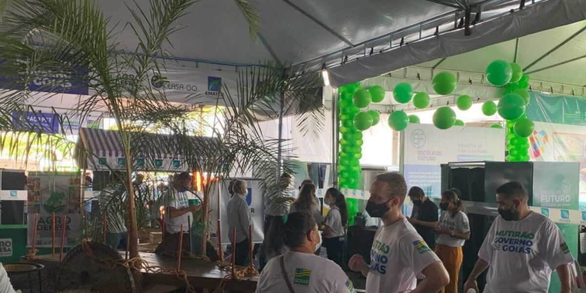 Emater leva demonstrações e orientações técnicas para a 4ª edição do Mutirão do Governo de Goiás
