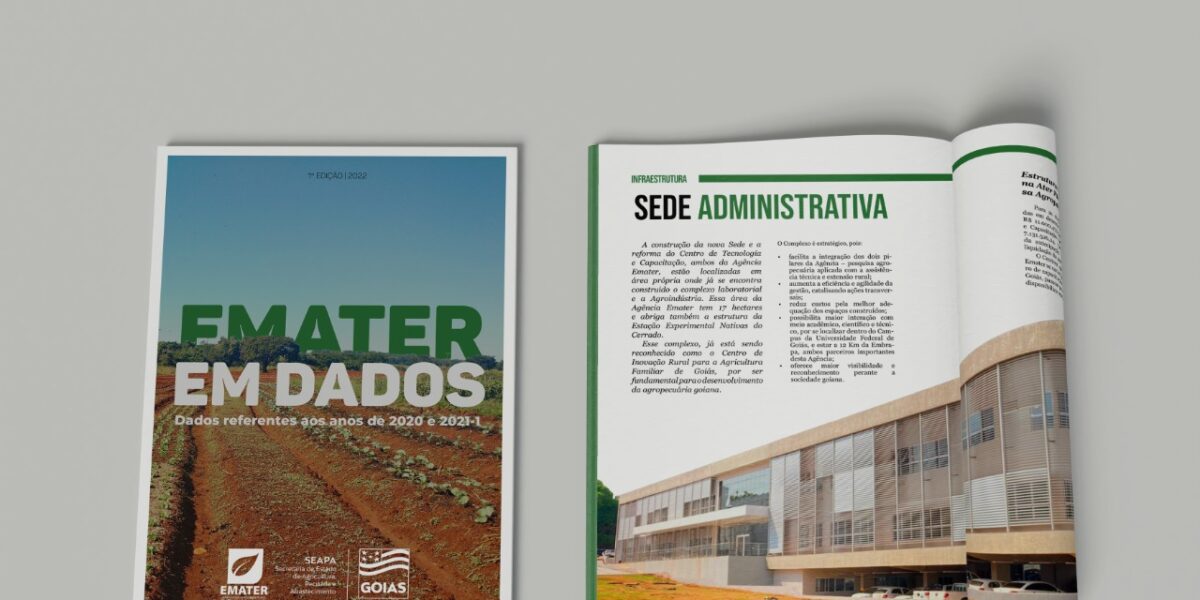 Emater lança publicação que divulga resultados conquistados pela instituição em 2020 e 2021