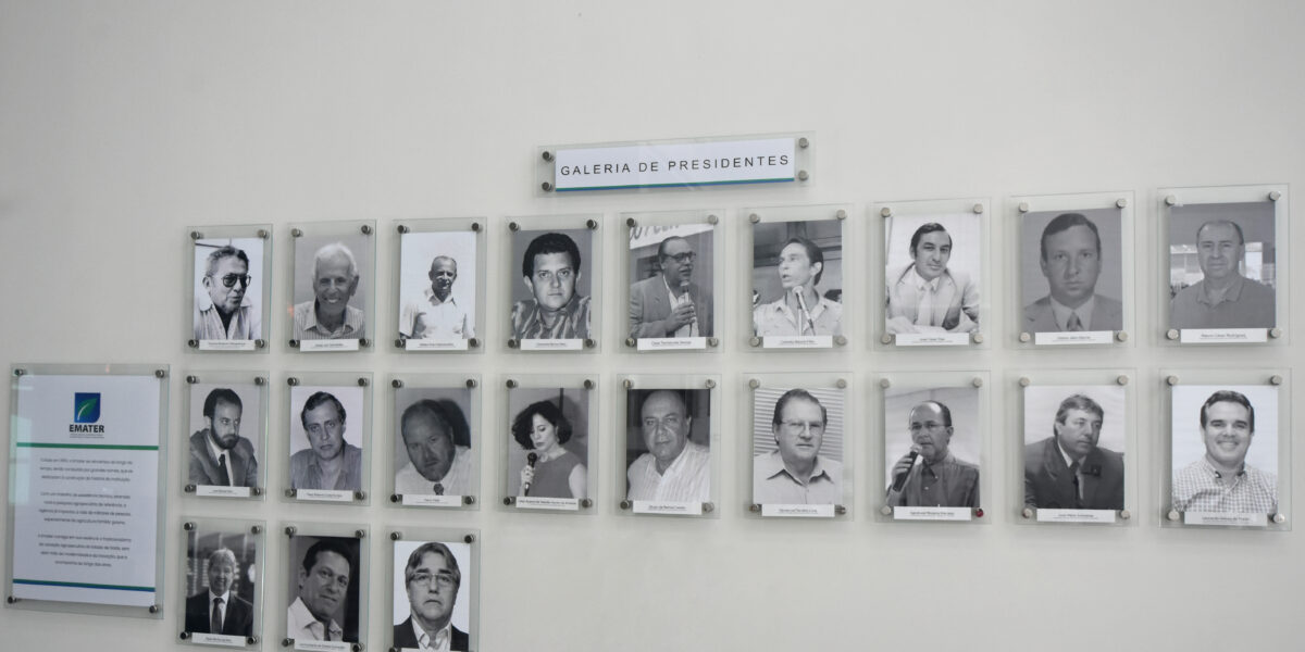 Emater instala Galeria de Presidentes em sua sede