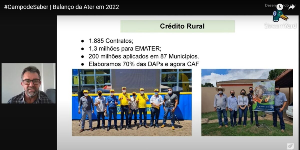Serviços de Ater auxiliaram no desenvolvimento da agricultura familiar de Goiás em 2022