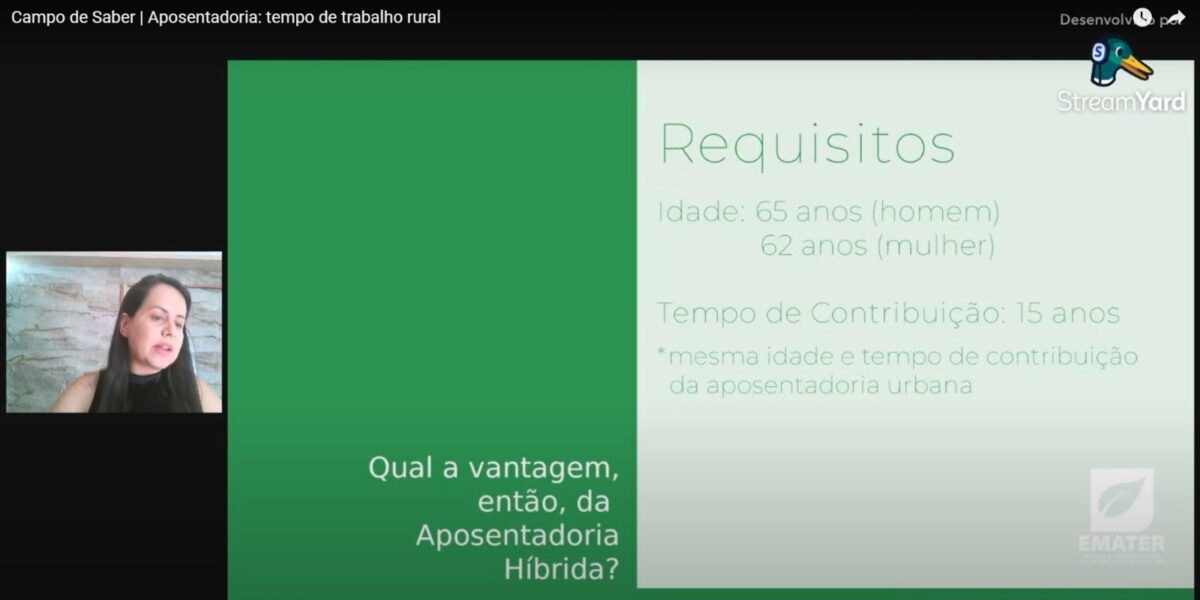 Aposentadoria híbrida usa tempo de trabalho urbano e rural para atingir tempo de contribuição exigido pela lei