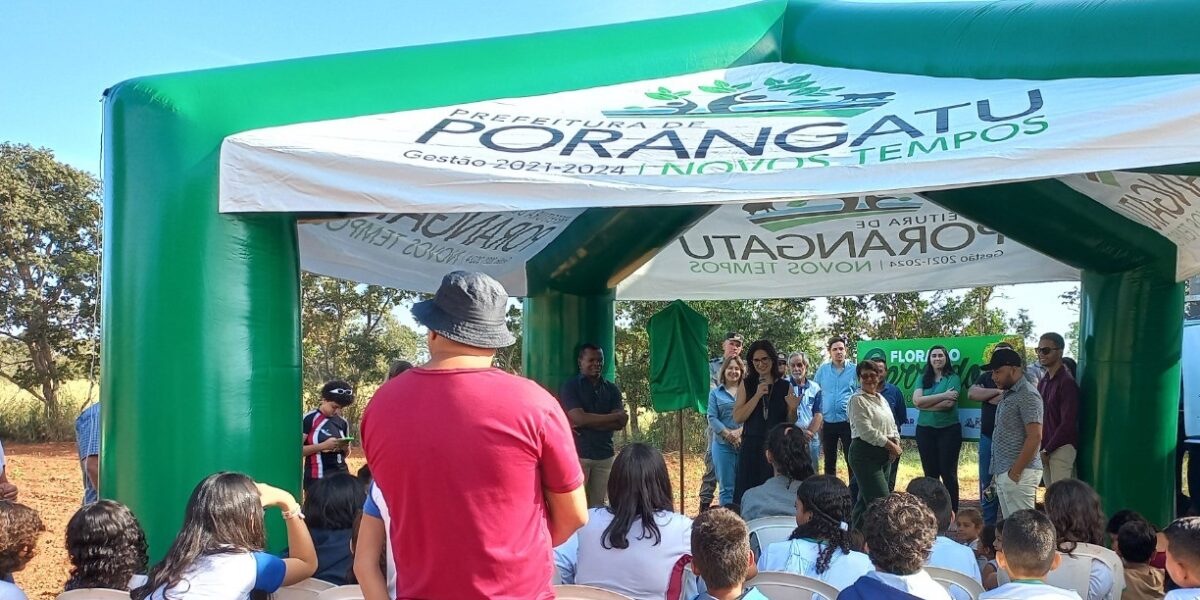 Emater inaugura viveiro de plantas nativas na Estação Experimental de Porangatu