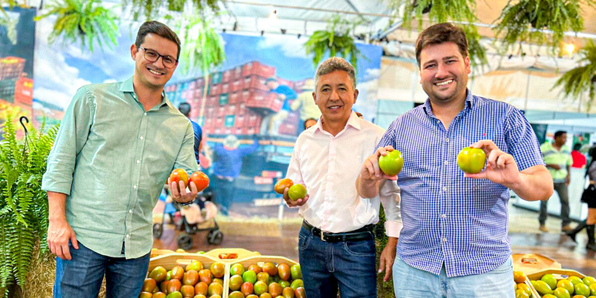 Presidente da Emater participa da abertura da 37ª Festa do Tomate em Goianápolis