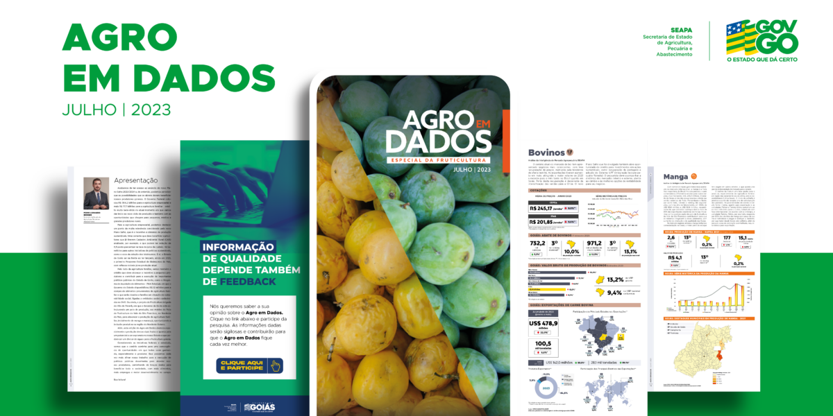Em edição especial, Agro em Dados destaca produção de manga e maracujá em Goiás
